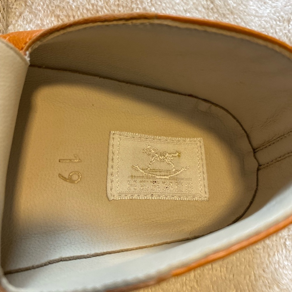 Authentic HERMÈS Baby First Shoes. - Picture 3 of 3